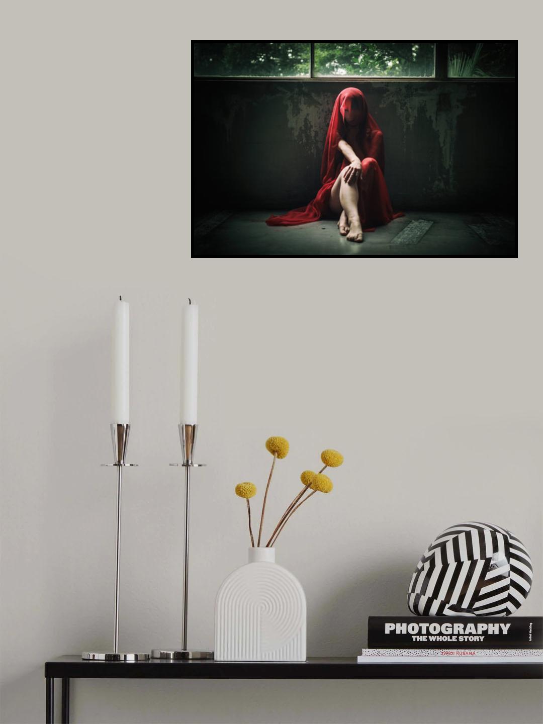 Darkness Poster och Canvastavla