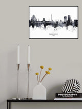 Damascus Syria Skyline Poster och Canvastavla