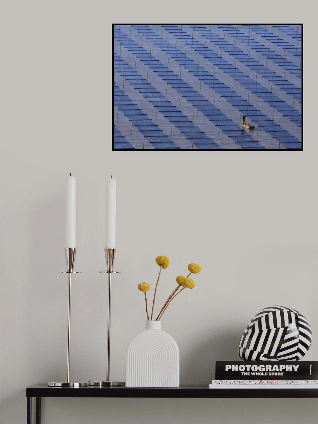 Cultivating Seaweed Poster och Canvastavla
