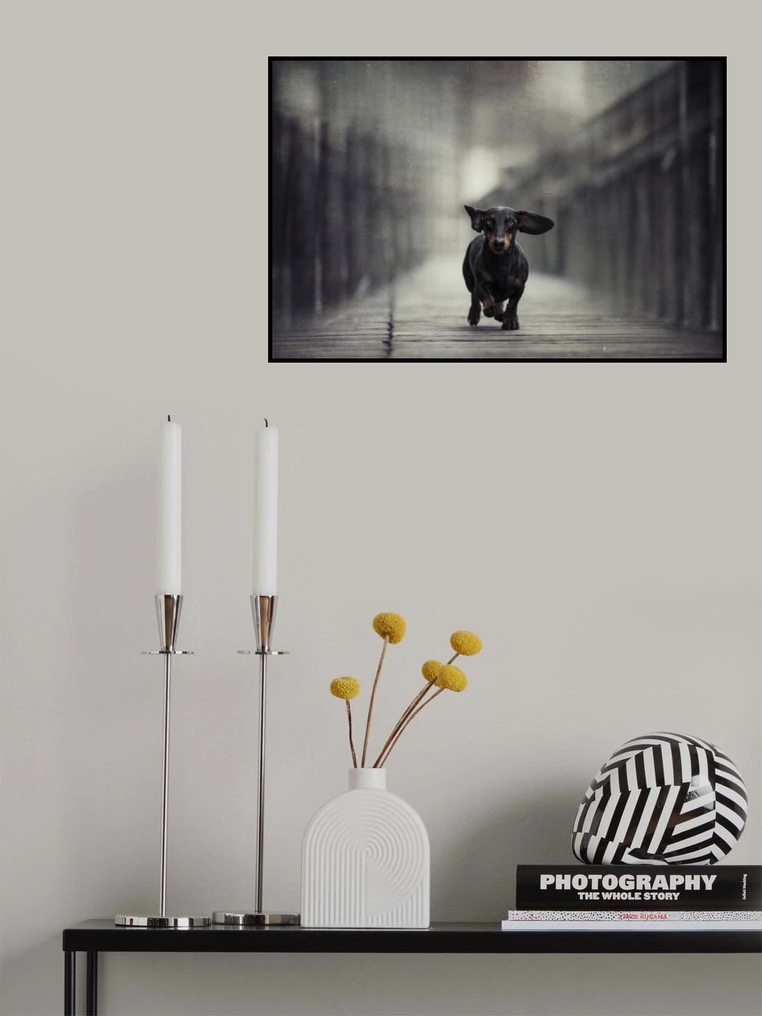 "Cities, like dreams, are made of desires and fears." (Italo Calvino) Poster och Canvastavla