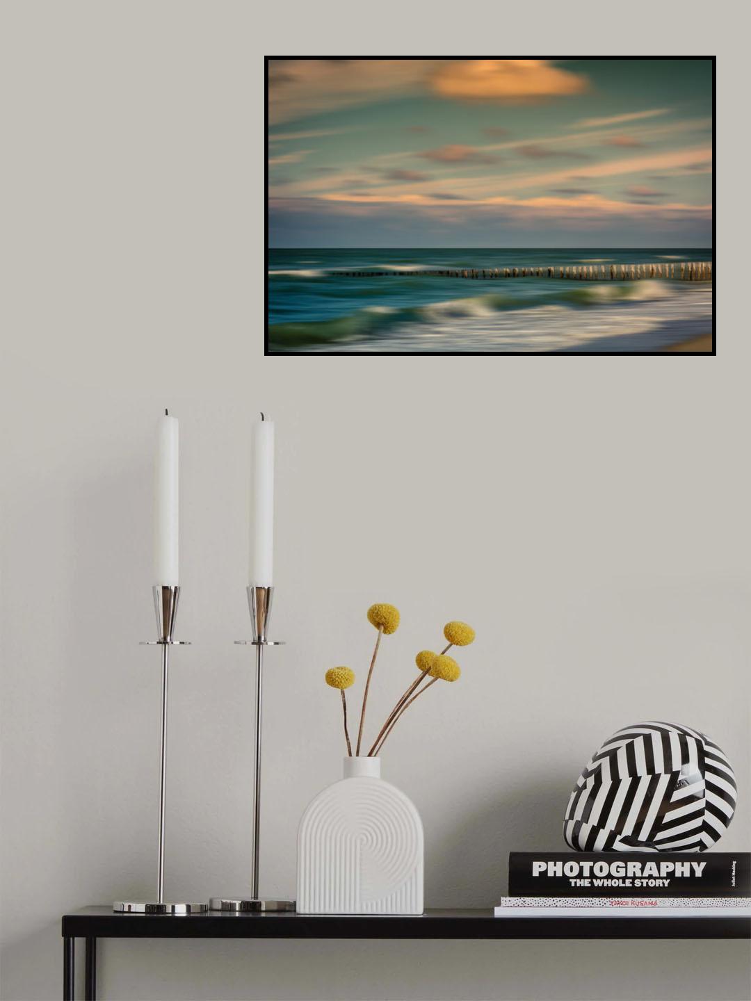Waves rolin' in Poster och Canvastavla