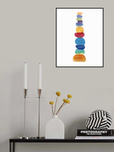 Color Tower Poster och Canvastavla