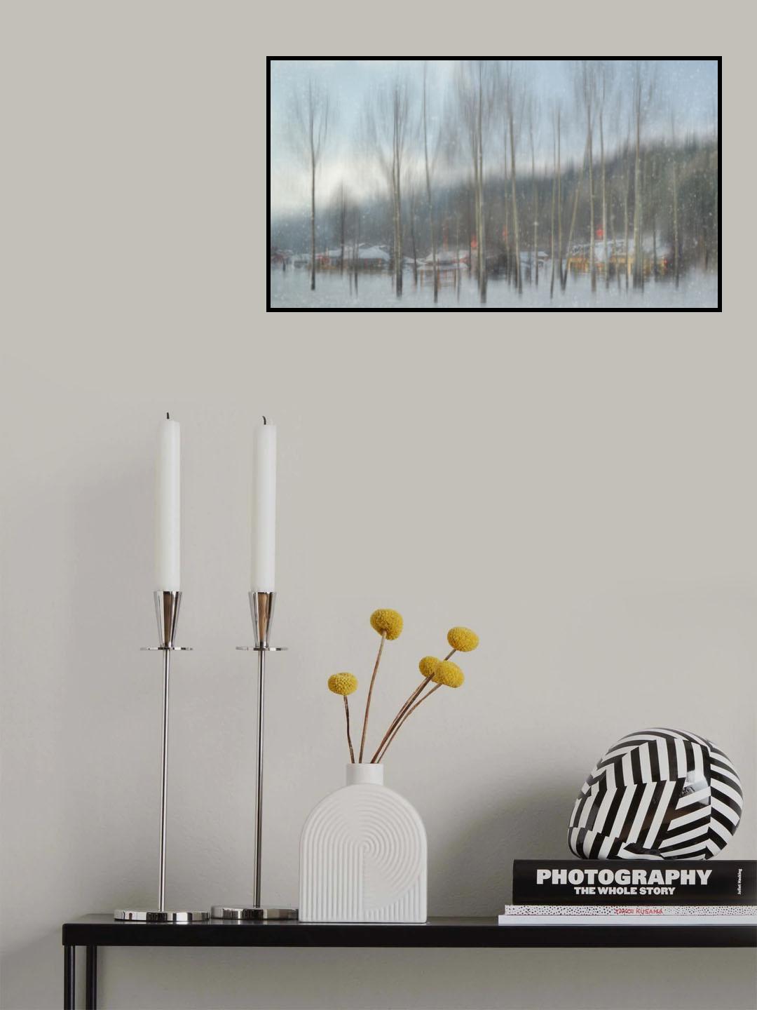 Village in The Woods Poster och Canvastavla