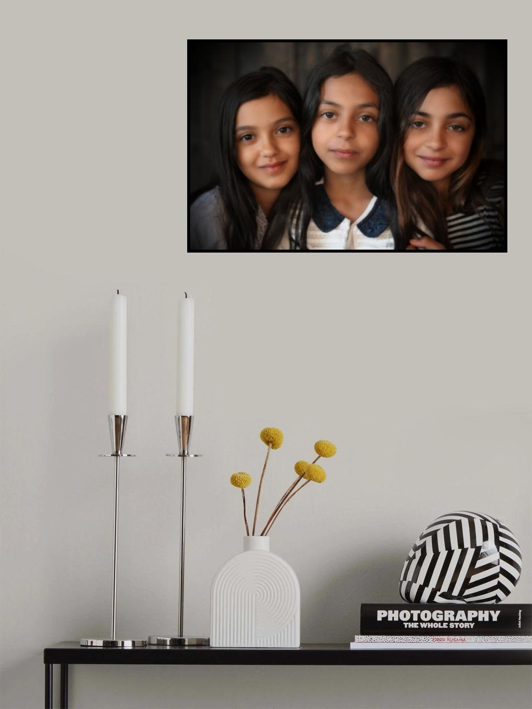 Little Sisters Poster och Canvastavla