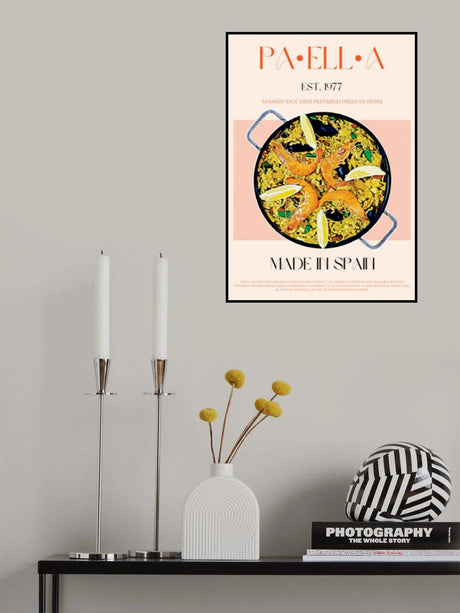 Paella Poster och Canvastavla