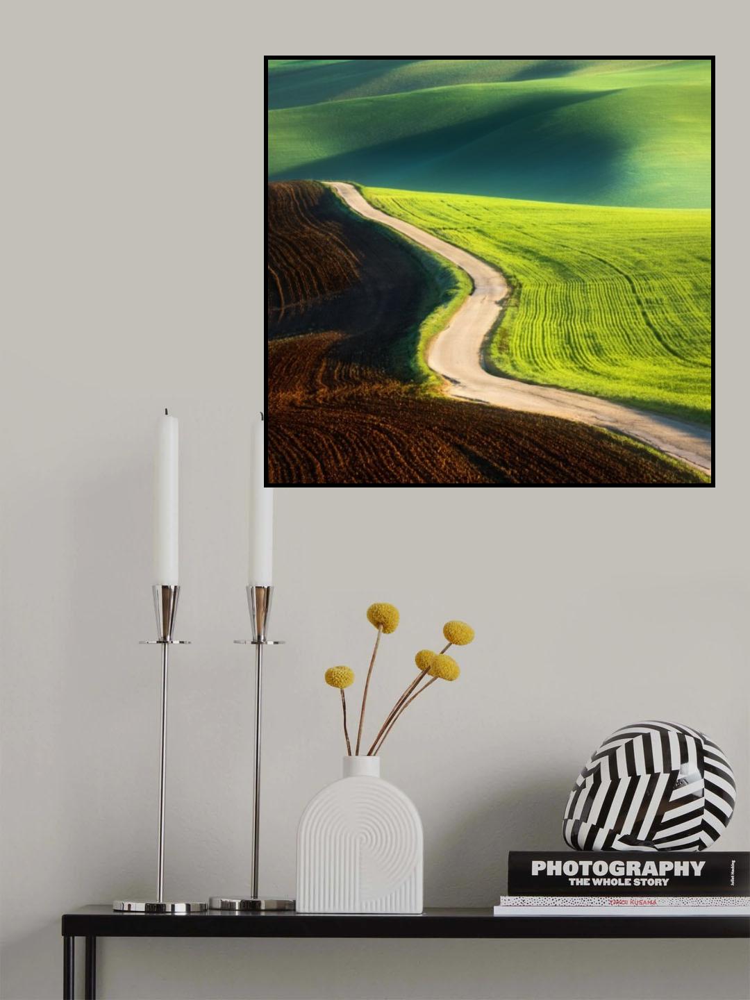 Road Poster och Canvastavla