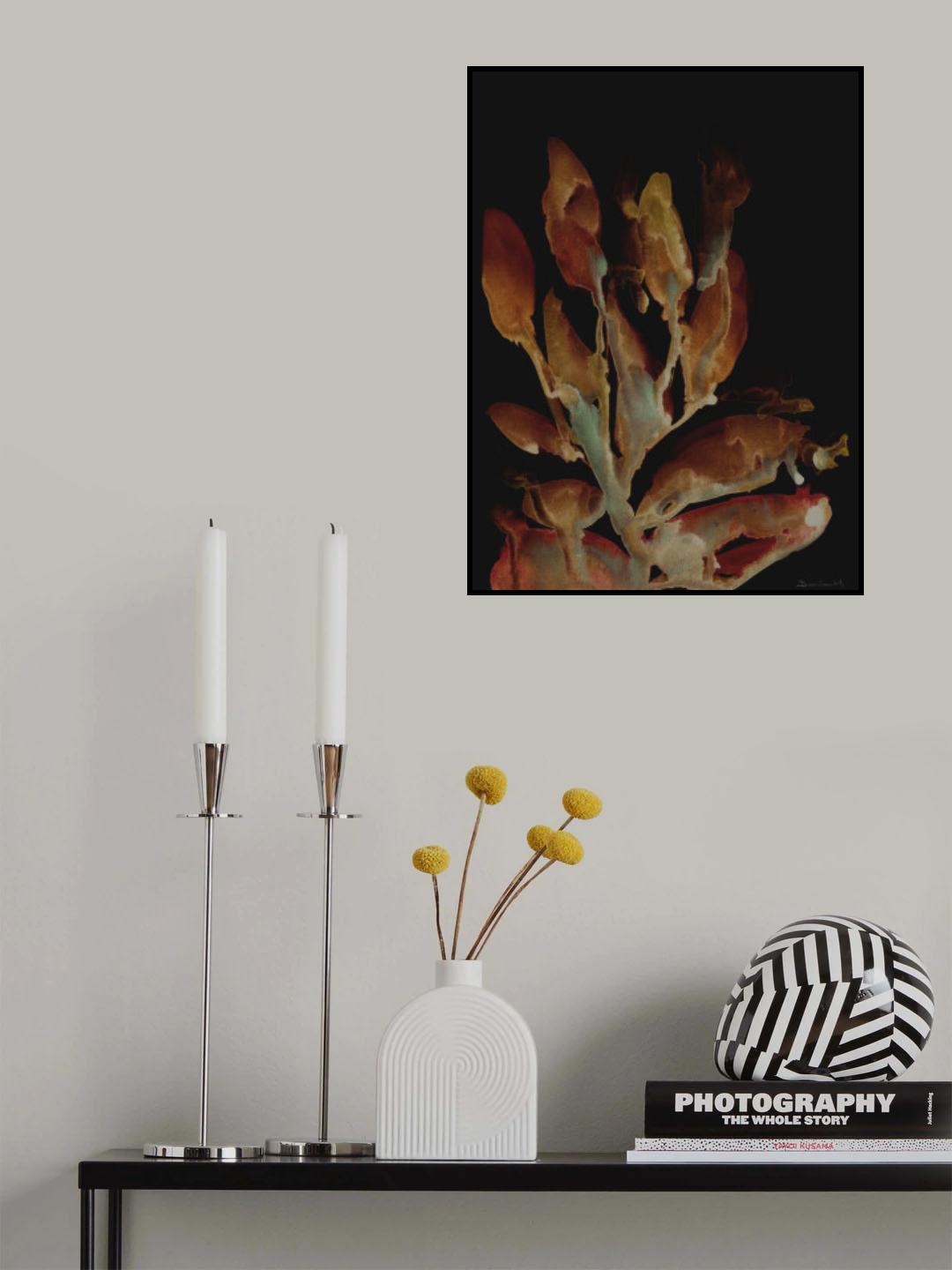 Night Plant Poster och Canvastavla