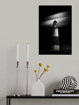 America in Noir - The Lighthouse Poster och Canvastavla