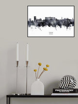 Oban Scotland Skyline Poster och Canvastavla