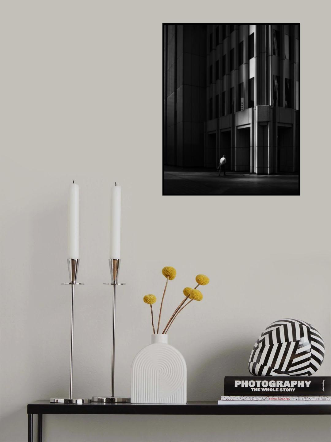 Going to work, summer morning Poster och Canvastavla