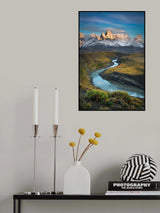 River of Turns Poster och Canvastavla
