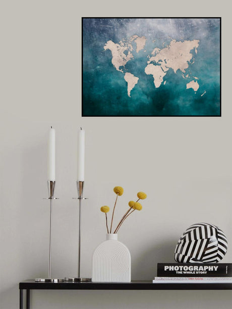 World map 11 Poster och Canvastavla