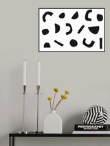 Abstract Get Together No 1 Poster och Canvastavla
