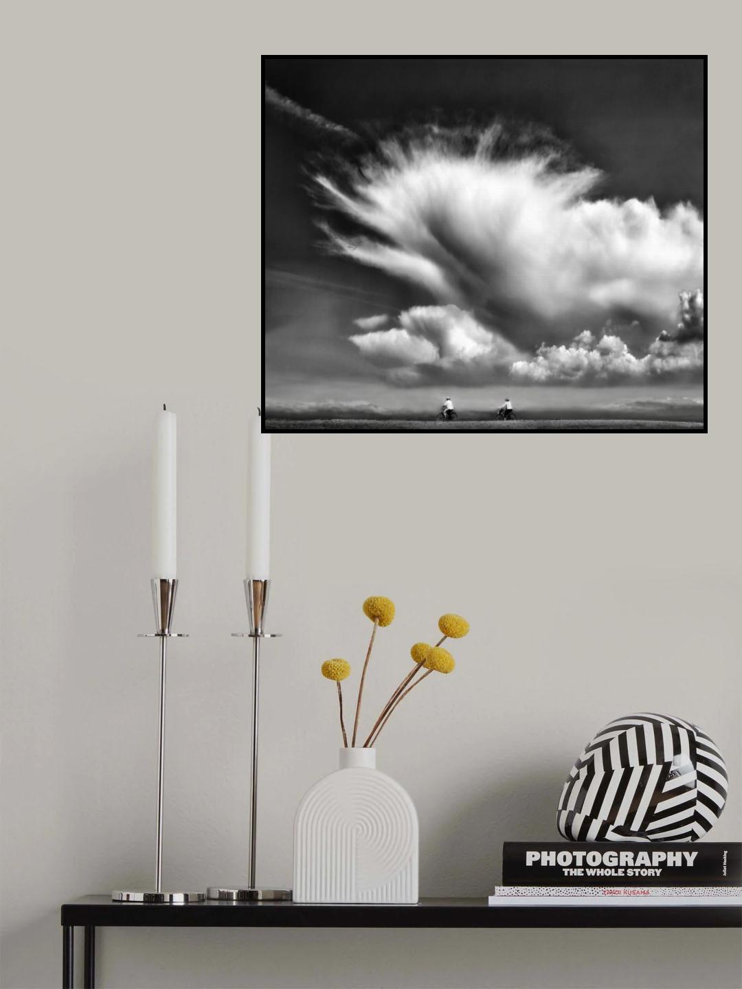 Amongst the clouds ... Poster och Canvastavla