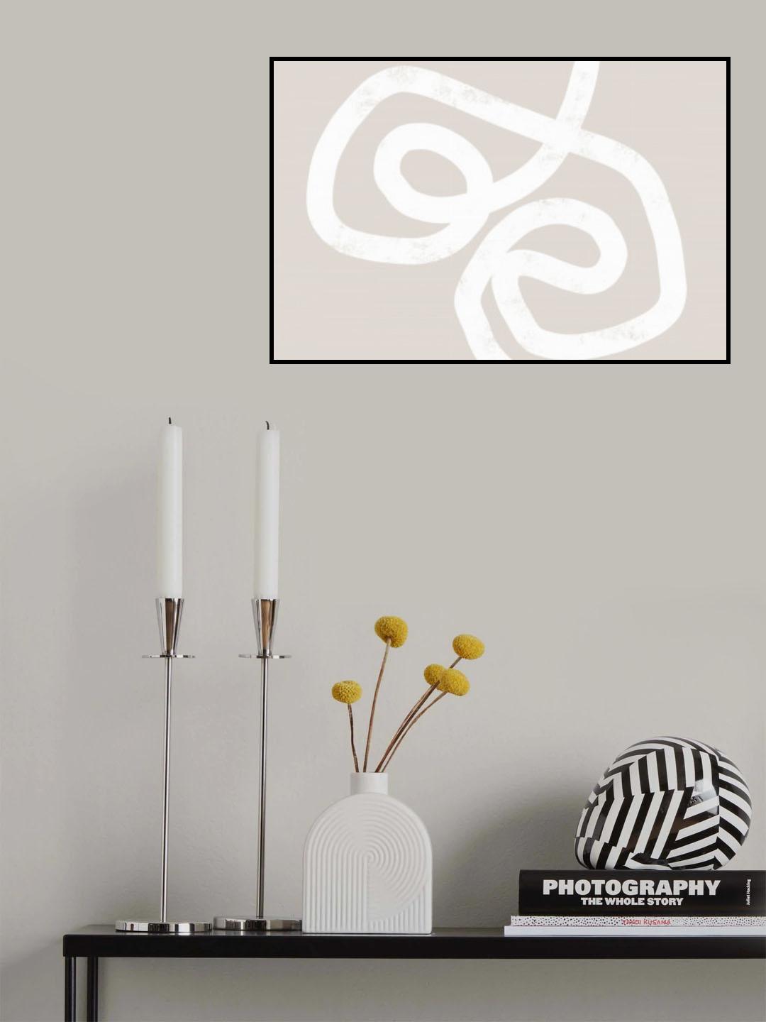 Abstract Position No 1 Poster och Canvastavla