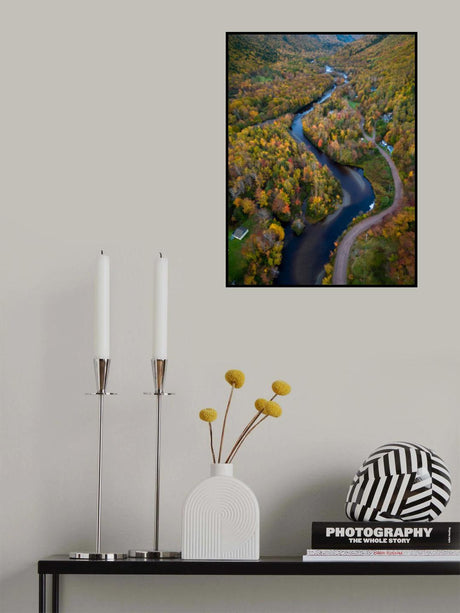 River bend Poster och Canvastavla