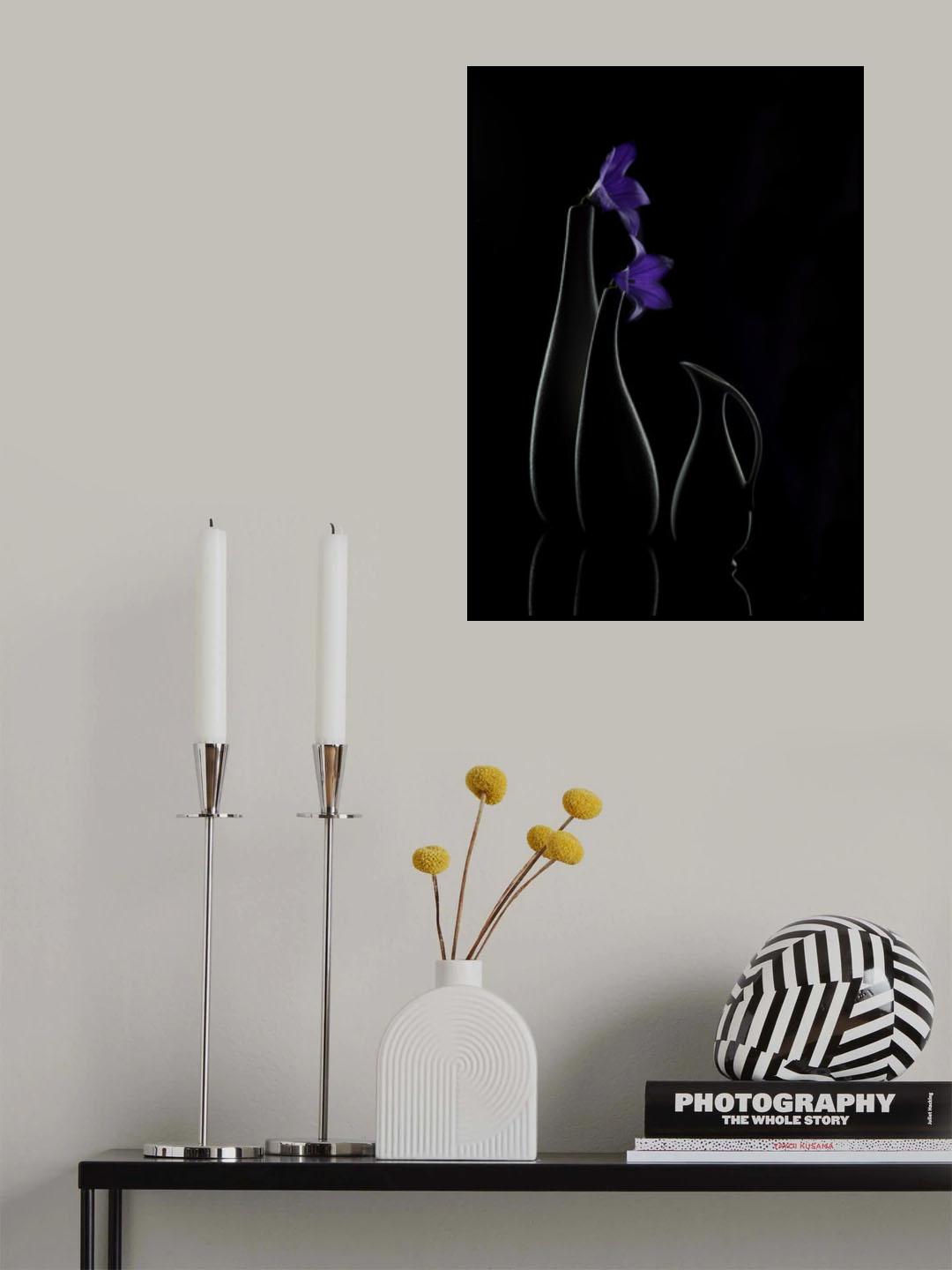 Platycodon Grandiflorus Poster och Canvastavla