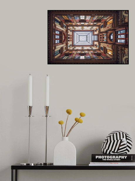 Galleria Sciarra, Rome. Poster och Canvastavla