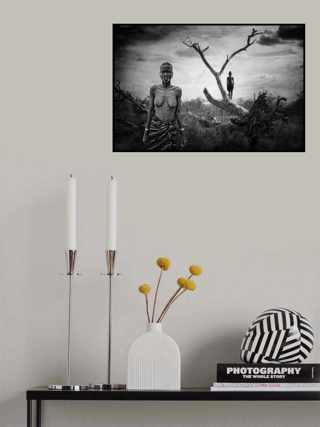 Eighth Mursi Composition Poster och Canvastavla