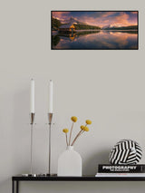 Maligne Lake, Canada Poster och Canvastavla