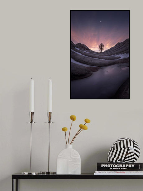 Night falls. Poster och Canvastavla