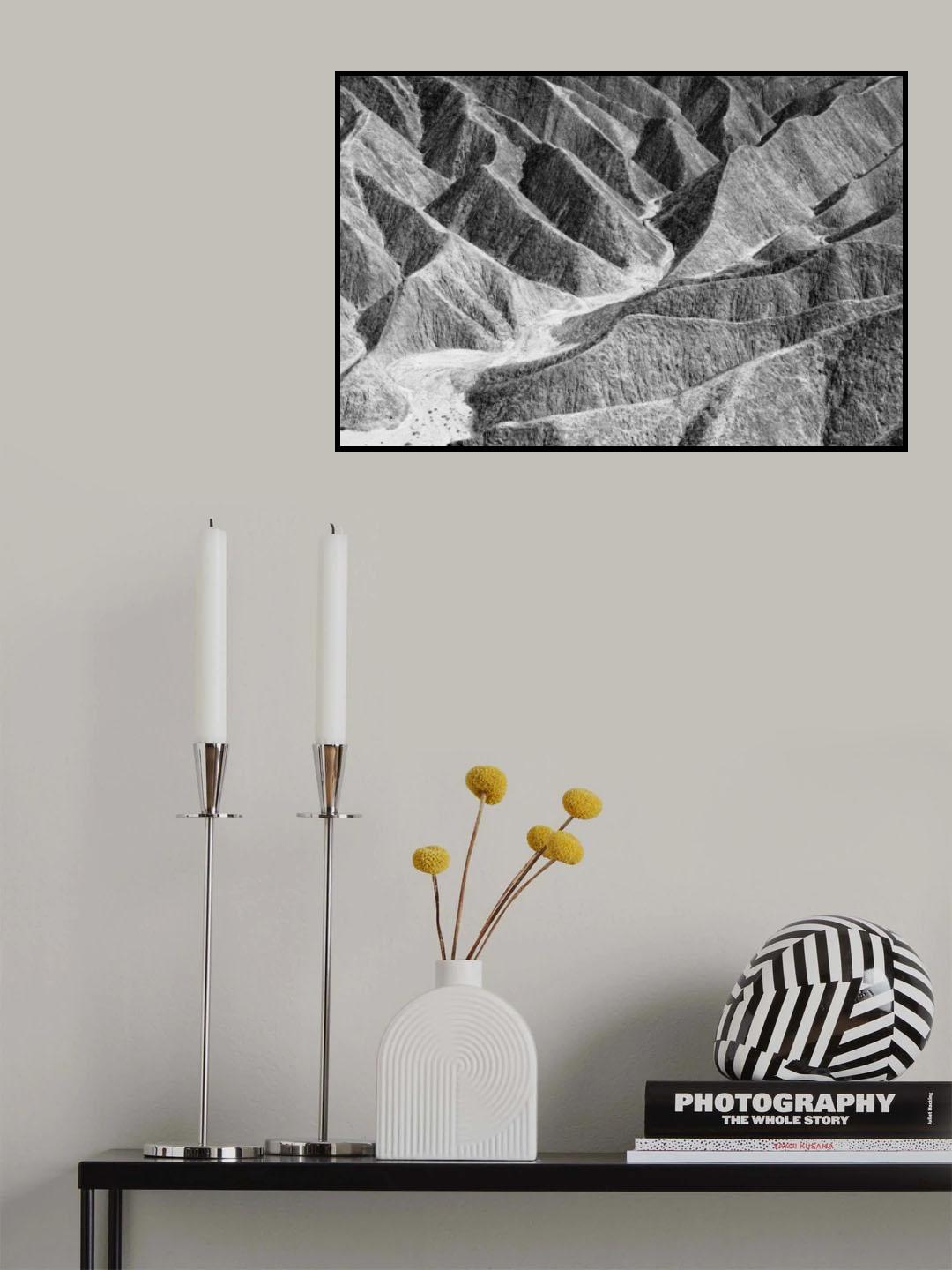 Dry valley Poster och Canvastavla