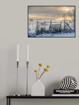 Winter gate Poster och Canvastavla