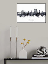Stockport England Skyline Poster och Canvastavla