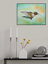 Motley Flying Hummer Poster och Canvastavla
