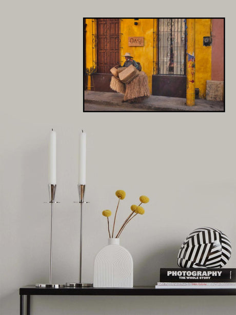 street in yellow Poster och Canvastavla