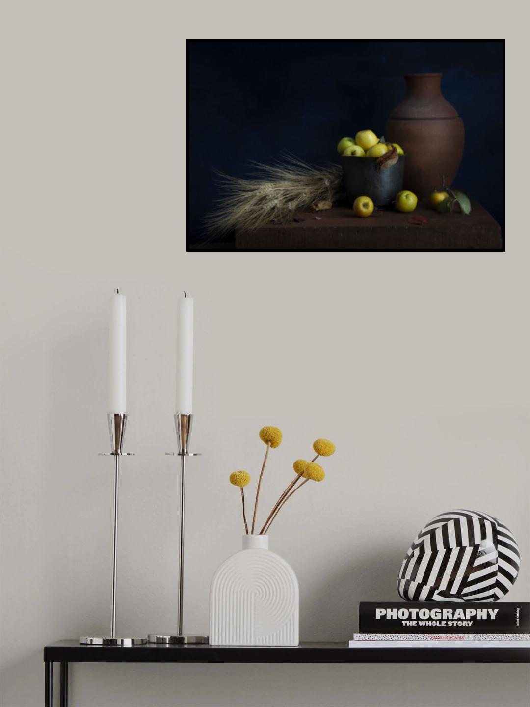 Yellow apples Poster och Canvastavla