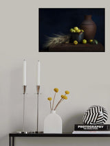 Yellow apples Poster och Canvastavla