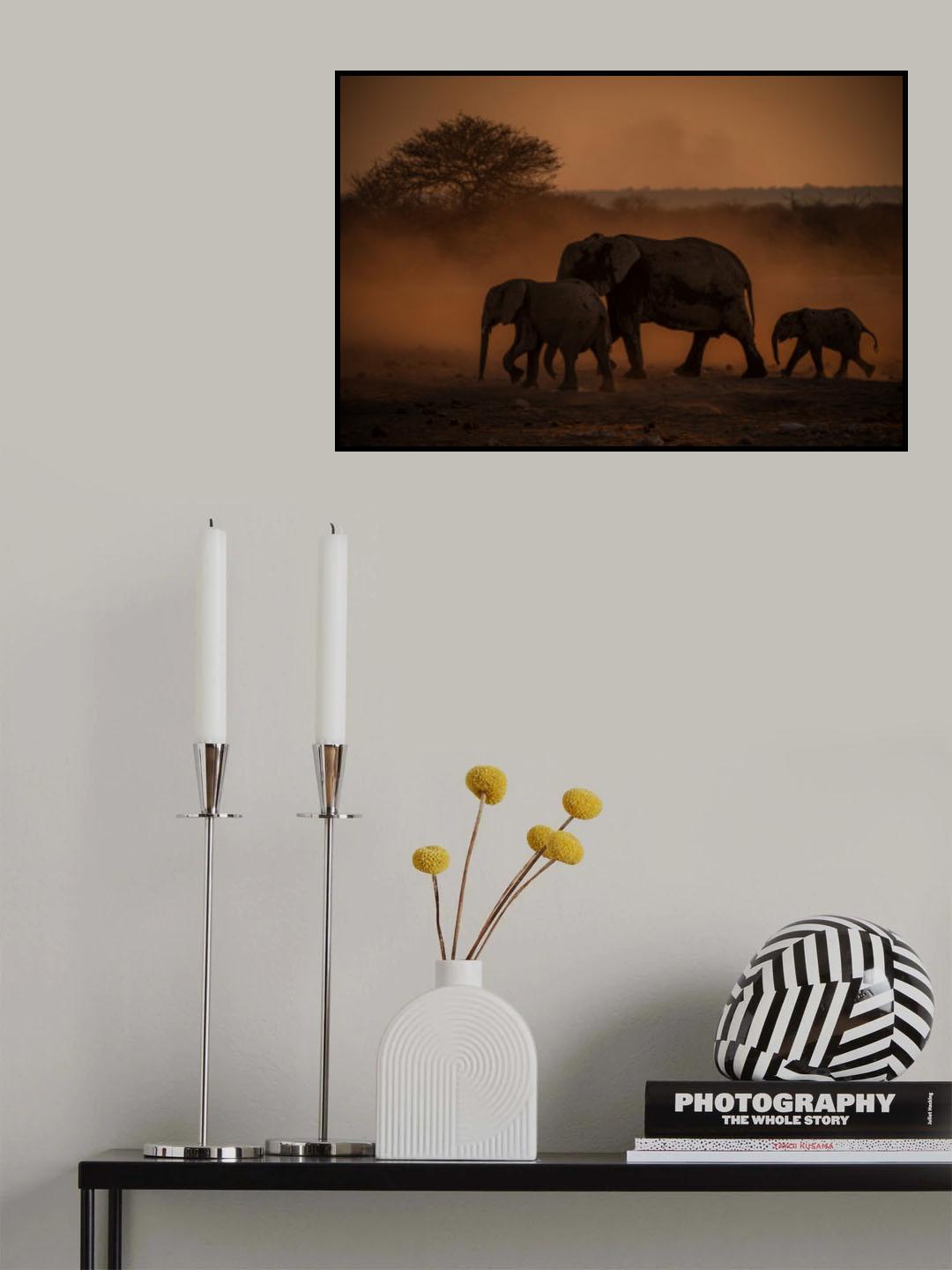 after water and sand shower Poster och Canvastavla