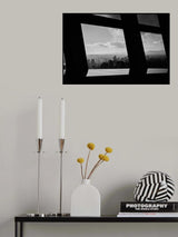 City in the fence Poster och Canvastavla