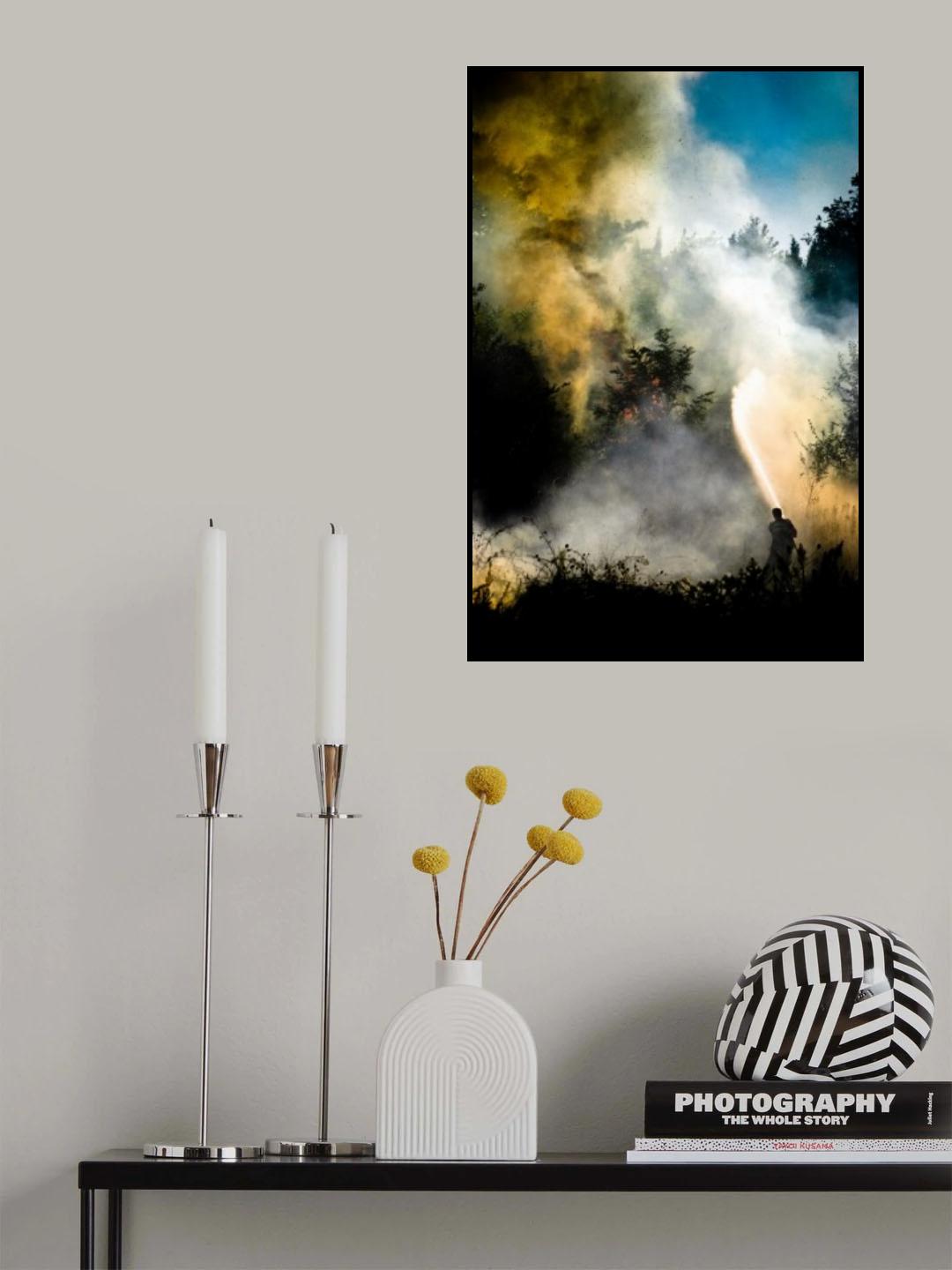 Fireman Poster och Canvastavla
