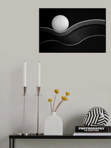 Craters and Curves Poster och Canvastavla