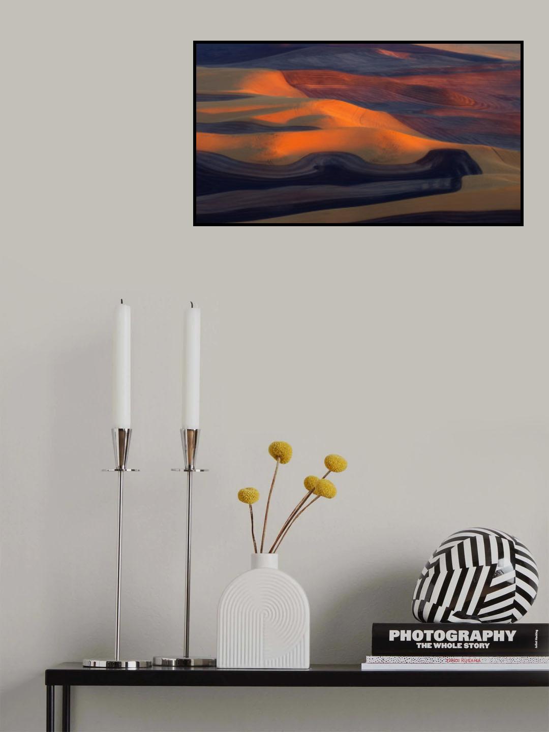 Palouse Painted Hills Poster och Canvastavla