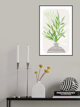 Painted Olive Branch Still Life Poster och Canvastavla
