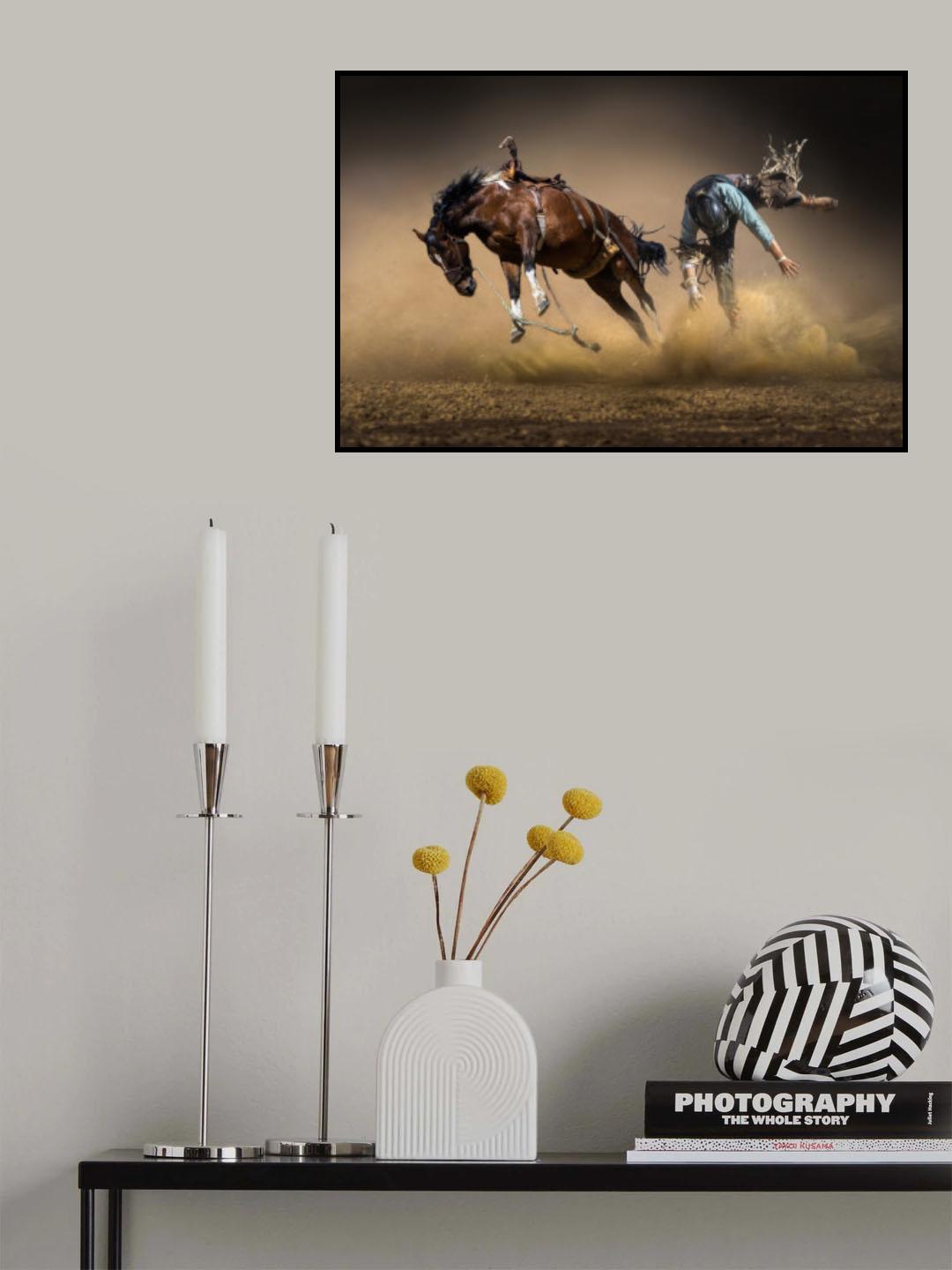 Falling Over Poster och Canvastavla