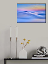 Cloud Sea Waterfall Poster och Canvastavla
