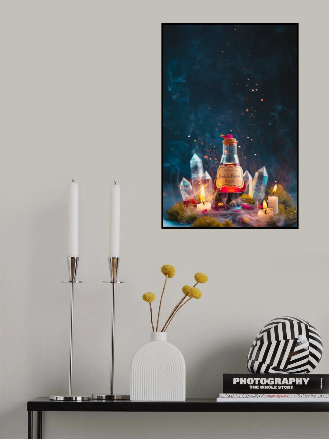 Broken Heart Cure (Crystal Version) Poster och Canvastavla
