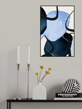 Shapley Blue-2 Poster och Canvastavla