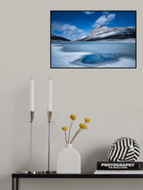 Ice Lake Time Poster och Canvastavla