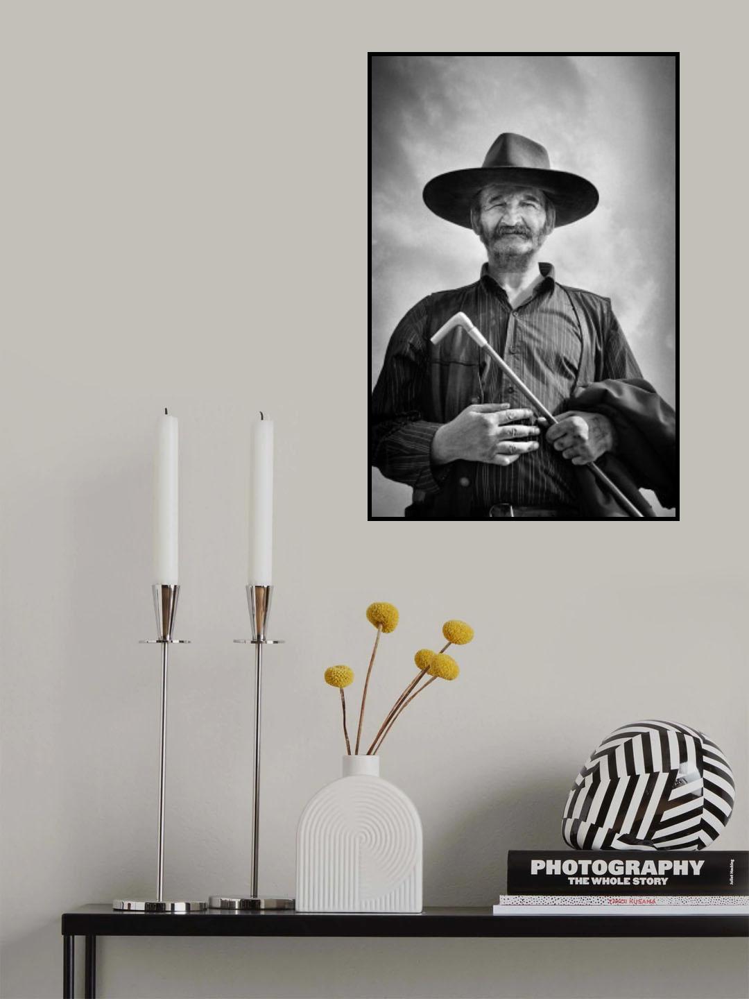white age Poster och Canvastavla