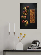 Field of peachy roses Poster och Canvastavla