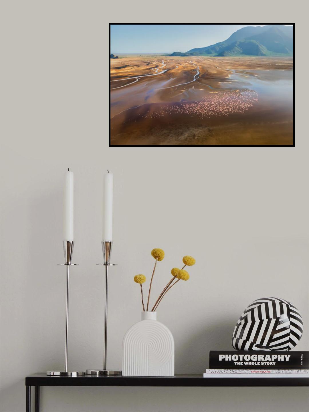 Colorful Lake Poster och Canvastavla