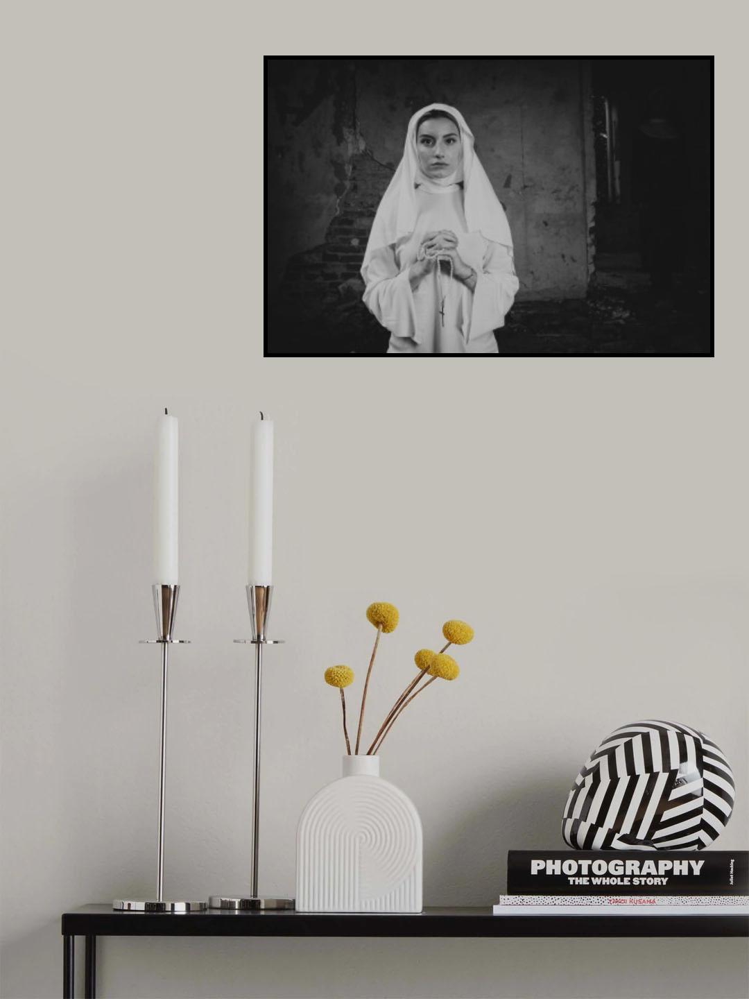 Praying Poster och Canvastavla