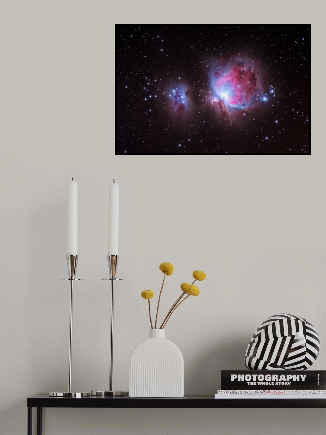 Orion Nebula Poster och Canvastavla