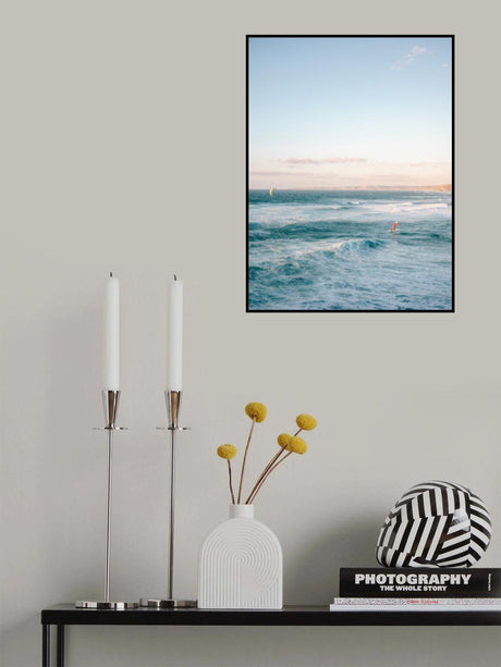 Wind surfing Algarve Poster och Canvastavla