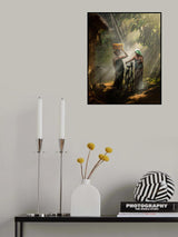 Girls Morning Talk Poster och Canvastavla